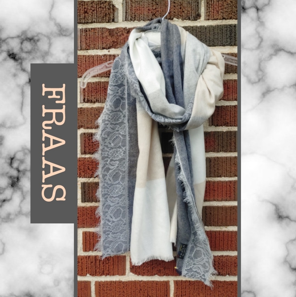 ✴FRAAS PLAID COLORBLOCK SCARF✴